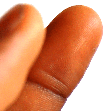 Human Skin Fingers